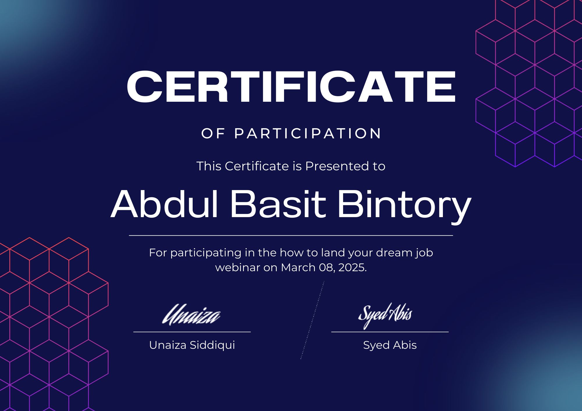 DataCrumbs Career Counseling Webinar